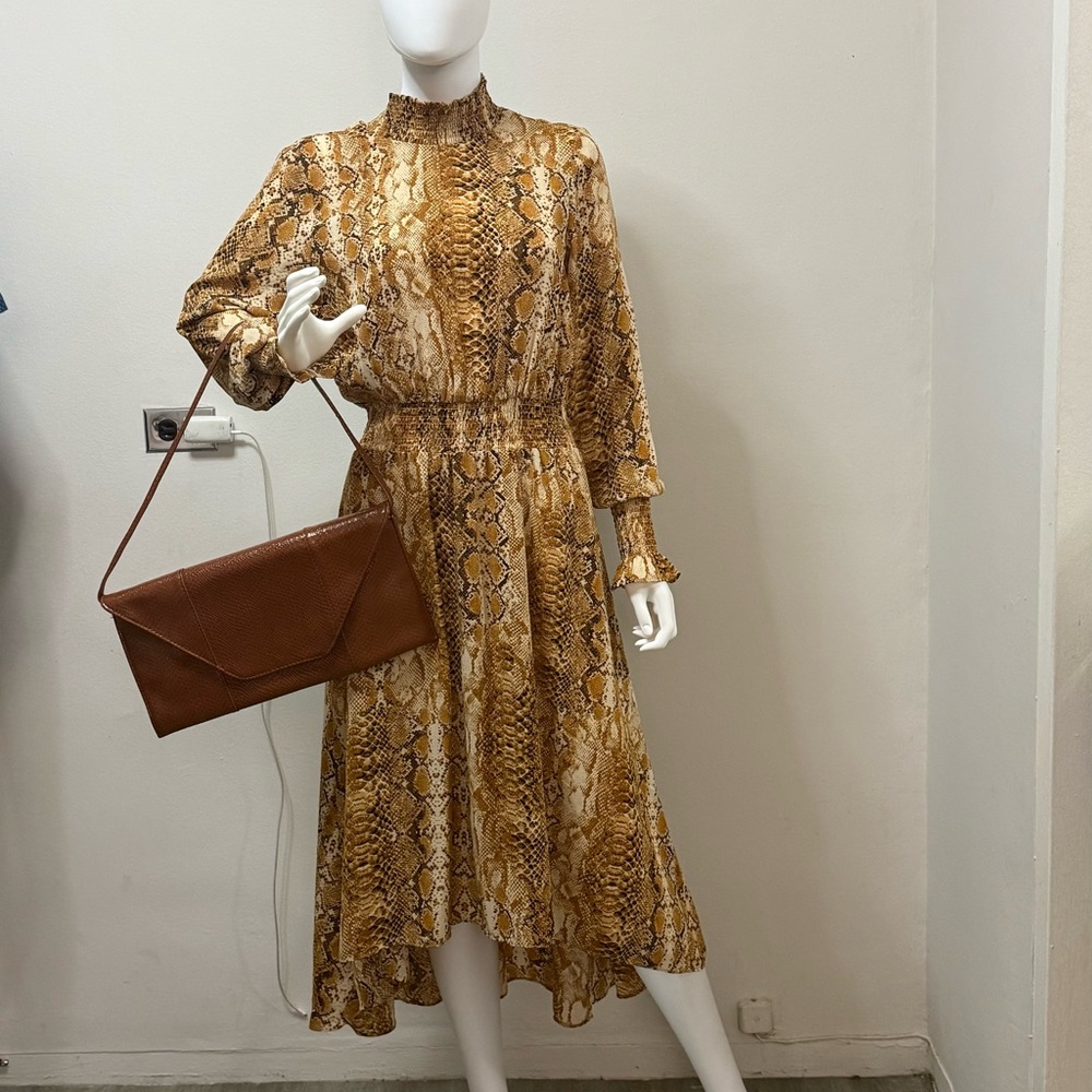 Flowy a line dress